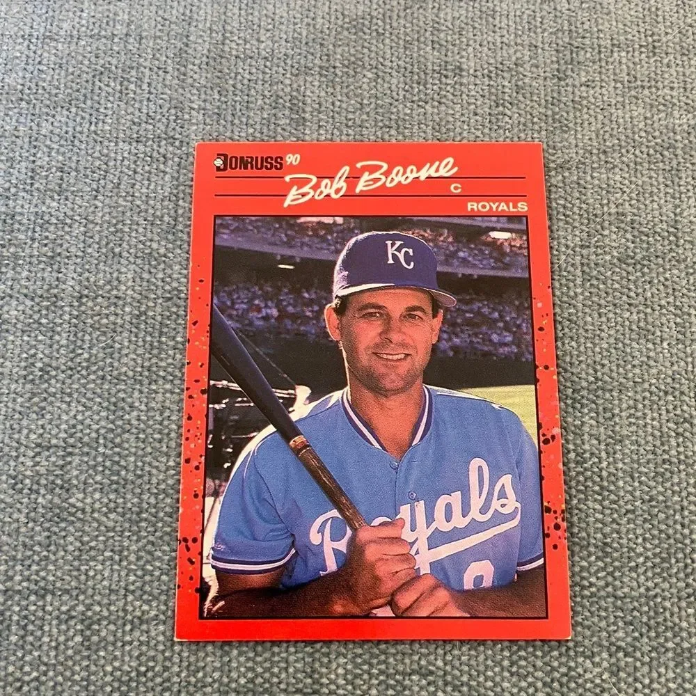 1990 Donruss Kansas City Royals Baseball Card Trading Card